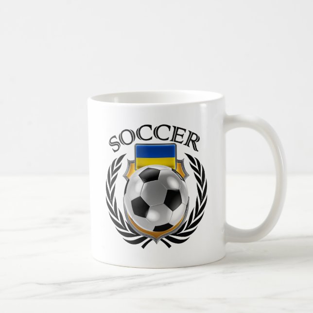 Caneca De Café Engrenagem do fã do futebol 2016 de Ucrânia (Direita)