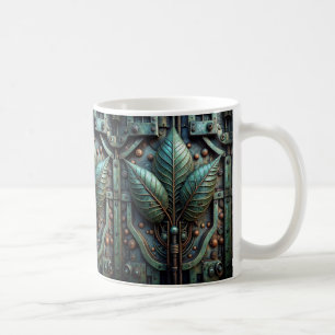 Caneca de Café Engrenagens Góticas