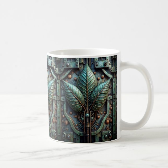 Caneca de Café Engrenagens Góticas (Direita)