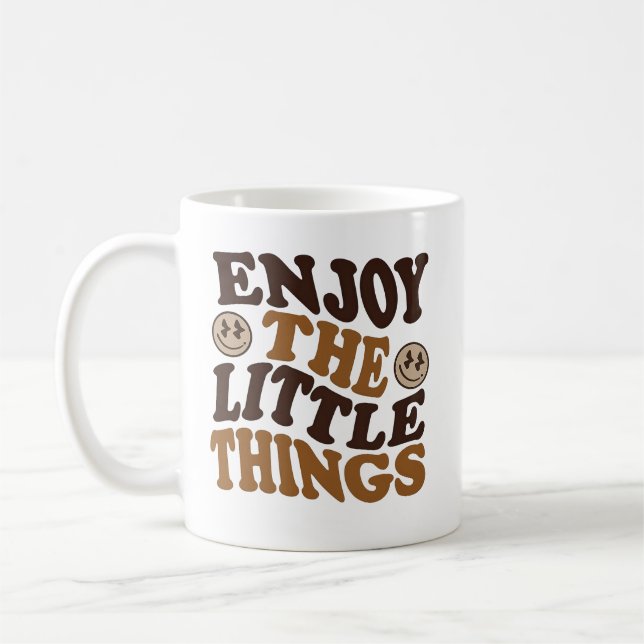 Caneca De Café enjoy the little things  (Esquerda)