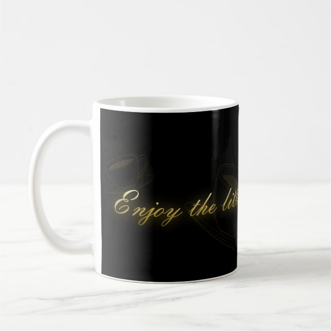 Caneca De Café Enjoy The Little Things Coffee Mug (Esquerda)