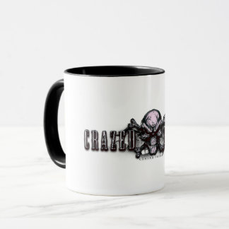 Caneca de café enlouquecida de Pkers