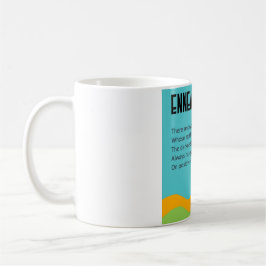 Caneca De Café Enneagram Limerick Collection - Tipo 7 Coffee mug
