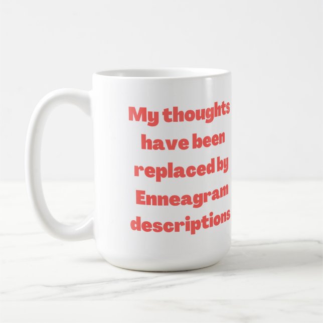 Caneca De Café Enneagram Mug (Esquerda)