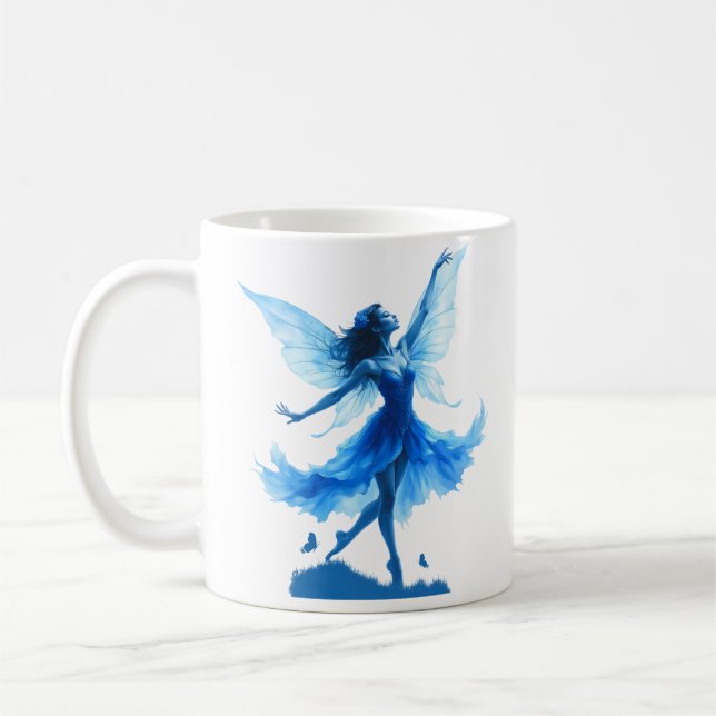 Caneca De Café Ensaio ao Luar – Dançando sob a luz da lua.  (Esquerda)