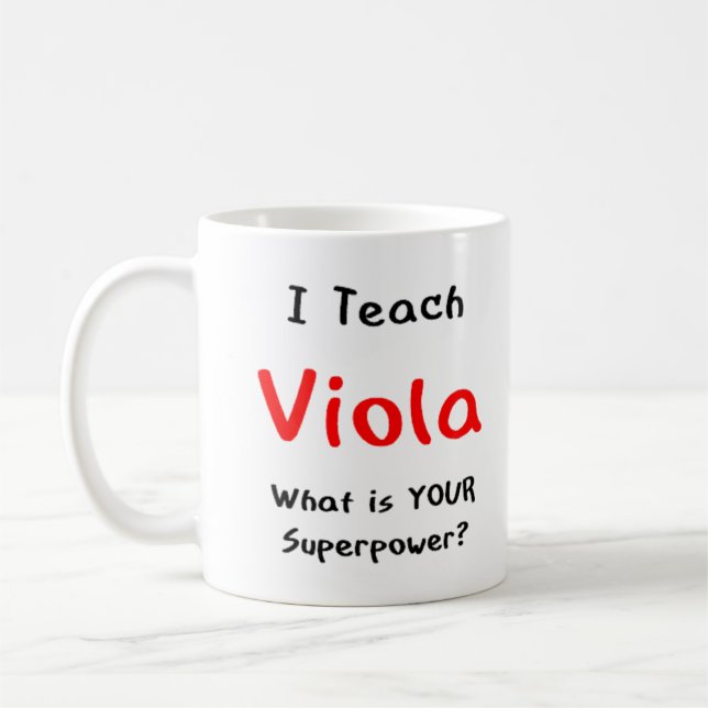 Caneca De Café ensina viola (Esquerda)