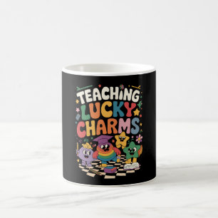 Caneca De Café Ensinando Charms Mágicos ao Professor no Dia de Sã
