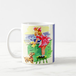 Caneca De Café Ensinando Rover a lavar a louça