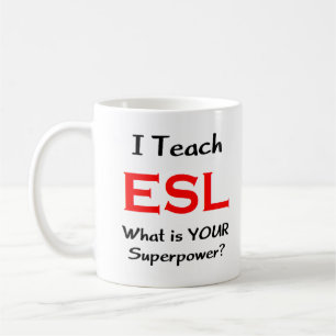 Caneca De Café ensinar esl