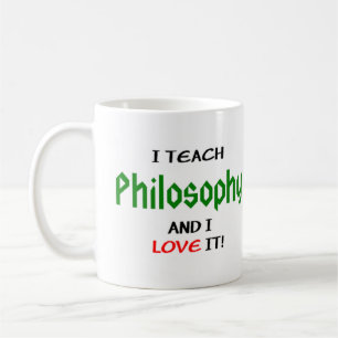 Caneca De Café ensinar filosofia e amá-la