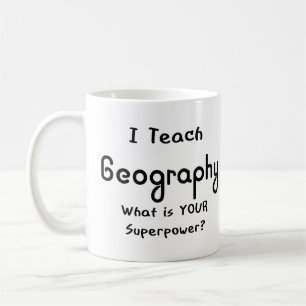 Caneca De Café ensinar geografia