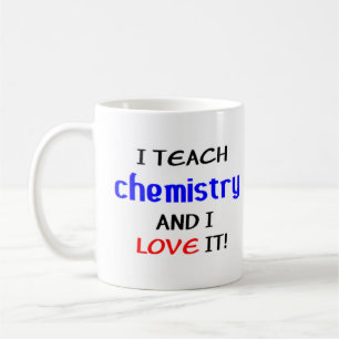 Caneca De Café ensinar química e adorar