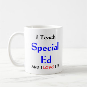 Caneca De Café ensine o Ed especial e o ame