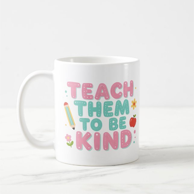 CANECA DE CAFÉ ENSINE-OS A SER GENTIS (Esquerda)