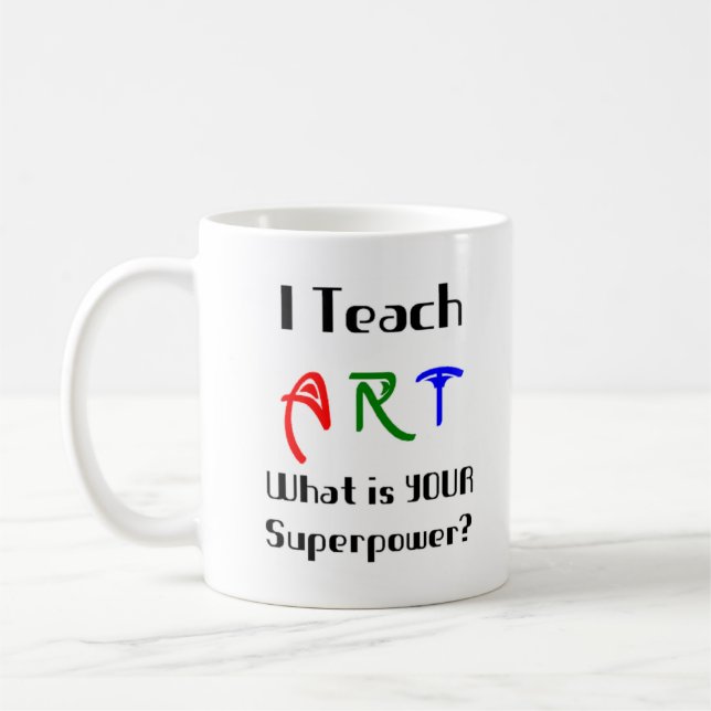 Caneca De Café ensino arte (Esquerda)