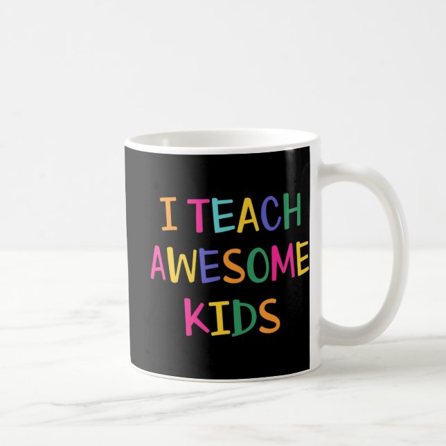 Caneca De Café Ensino Crianças Incríveis Professores De Autismo (Direita)