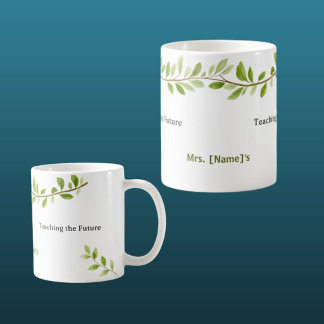 Caneca De Café Ensino Personalizado para o Futuro Professor de Pr