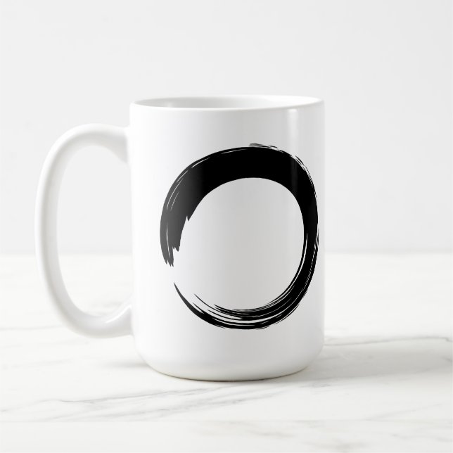 Caneca De Café  Enso Zen Circle (Esquerda)