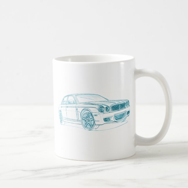 Caneca De Café Entalhe XJ 2008 (Direita)