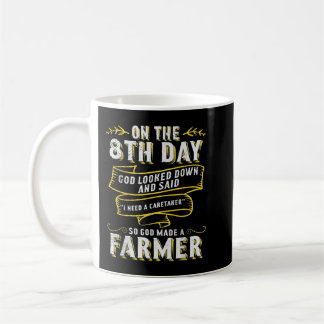 Caneca De Café Então Deus Fez uma Agricultura Agrícola