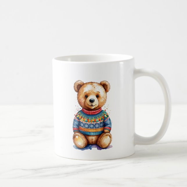 Caneca De Café Entdecke die Magie unserer Bären-Tassen  (Direita)