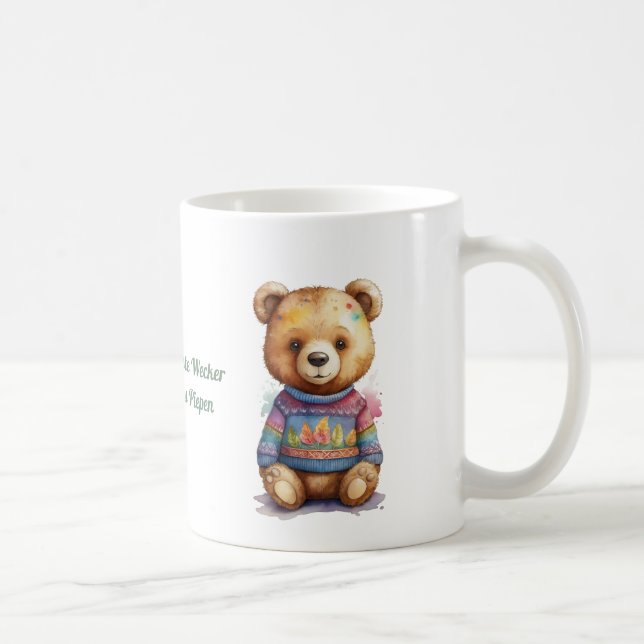 Caneca De Café Entdecke die Magie unserer Bären-Tassen  (Direita)