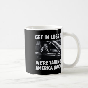 Caneca De Café Entra em Perdedor, estamos a levar a América de vo