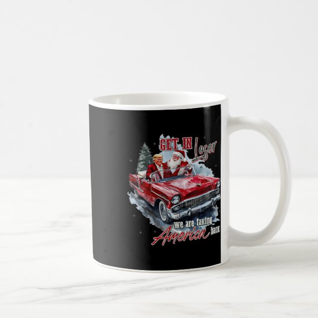 Caneca De Café Entra Em Perdedor, Estamos Levando A América De Vo (Direita)