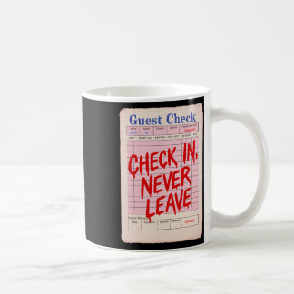 Caneca De Café Entrada de Convidado do Dia de as Bruxas engraçado
