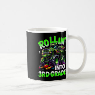 Caneca De Café Entrando na 3ª Série Caminhão Monstro de Volta às