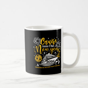 Caneca De Café Entrando no Ano Novo 2026 Feliz Ano Novo 202