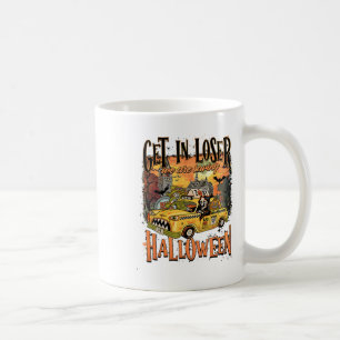 Caneca De Café Entre Em Perdedor, Estamos Salvando O Skelet Spook