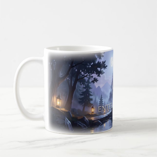 Caneca De Café 🏰 Entre no Dream Magical Castle Mug (Esquerda)