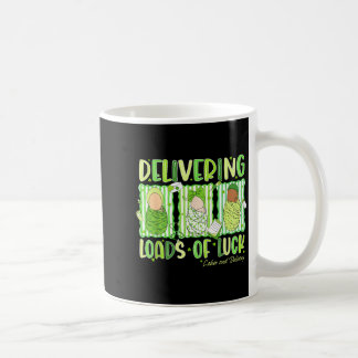 Caneca De Café Entregando cargas de sorte dia de são patrício tra