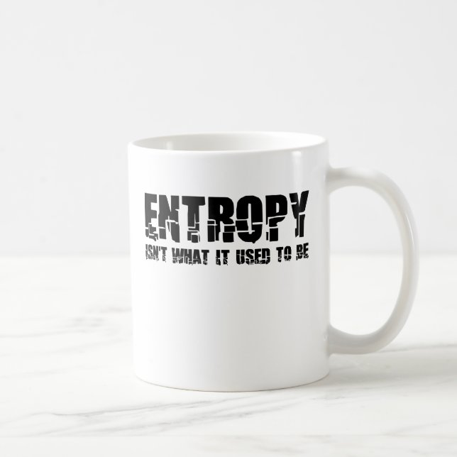 Caneca De Café Entropia (Direita)