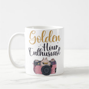 Caneca De Café Entusiasta de Hora - Fotógrafo Fotografia Divertid
