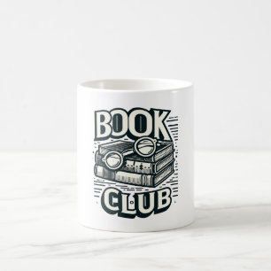Caneca De Café Entusiasta do Clube do Livro - Pelo Amor da Leitur