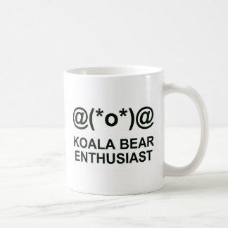 Caneca De Café Entusiasta do Koala Bear