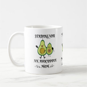 Caneca De Café ENVIANDO-VOS DIA DE AS MÃES AVocuddle PUN T-Shirt