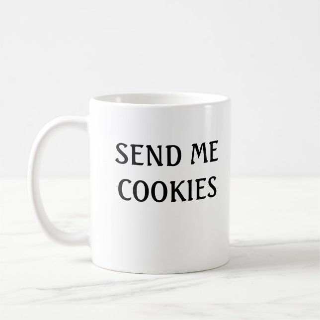Caneca De Café Enviar-me cookies (Esquerda)