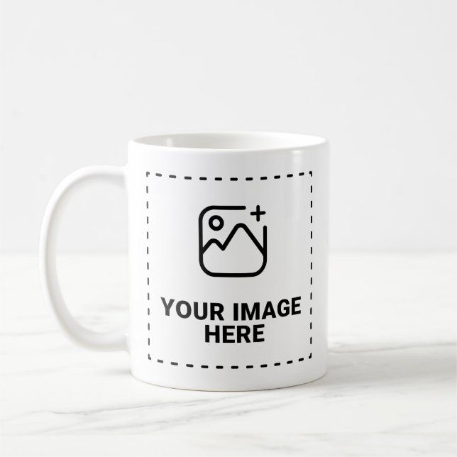 Caneca De Café Envie Sua Imagem (Esquerda)