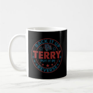 Caneca De Café Envie Terry Para Trás.