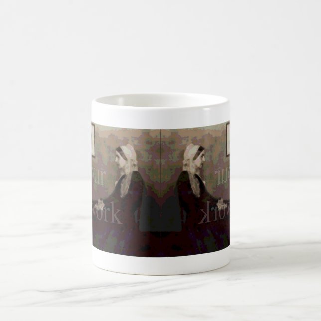 Caneca De Café Envolva a foto (Centro)