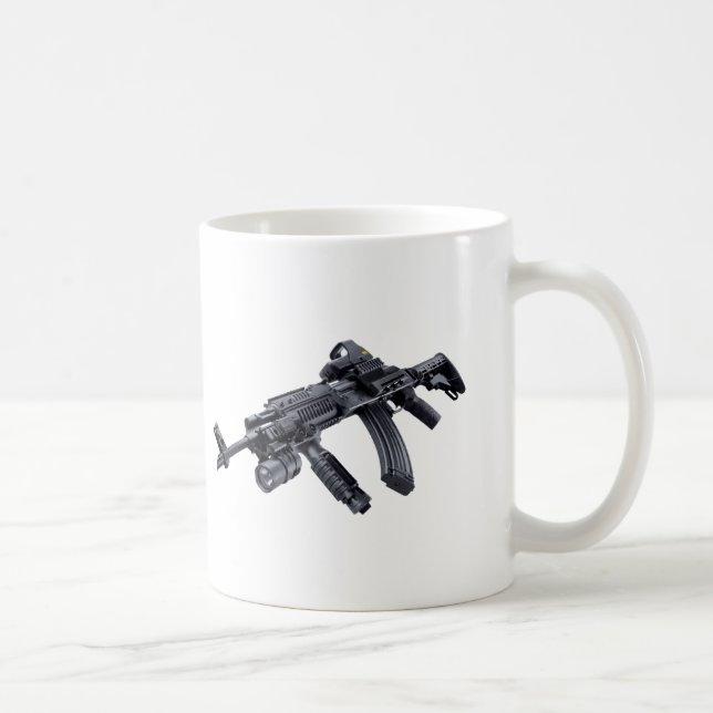 Caneca De Café EOTech observou a espingarda de assalto tática de (Direita)