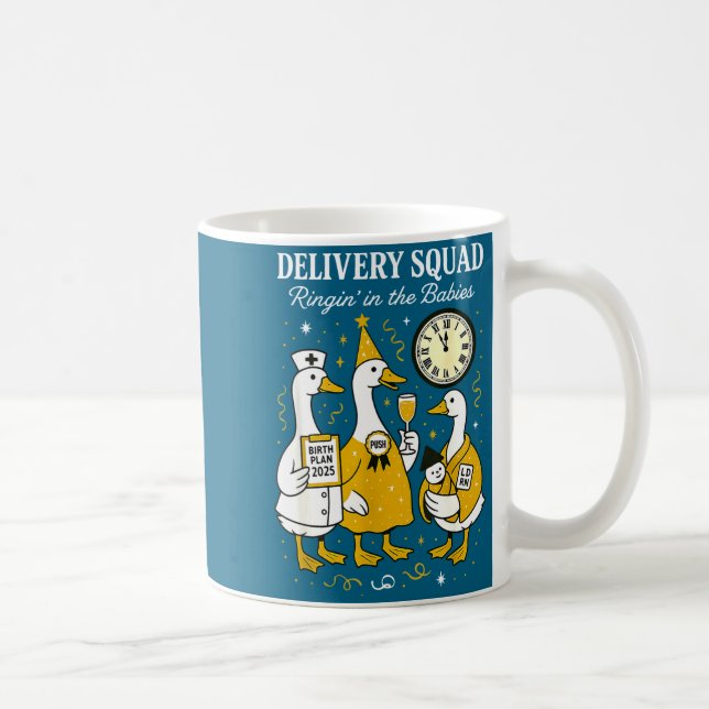 Caneca De Café Epic Delivery OB GYN Year New Silly Goose Nurse Mi (Direita)