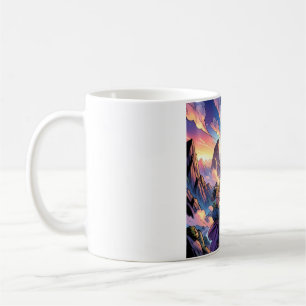 Caneca De Café Epic Fantasy Adventure Anime-Inspired Coffee Mug