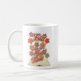 Caneca De Café Epica Queda Em Um Bom Estilo De Vida De Leitura De