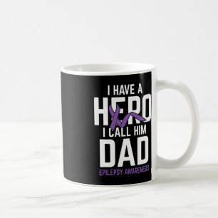 Caneca De Café Epilepsia Epilepsia Pai Herói Sensibilização Epile