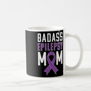Caneca De Café Epilepsia Má Epilepsia Mãe Fita Roxa