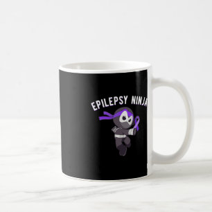 Caneca De Café Epilepsia Ninja - Artes Marciais de Consciência Ep